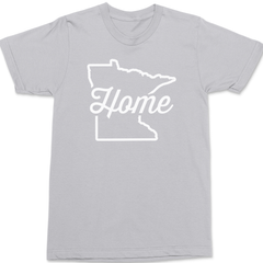 Minnesota Home T-Shirt SILVER