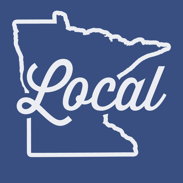 Minnesota Local T-Shirt BLUE