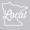 Minnesota Local T-Shirt SILVER