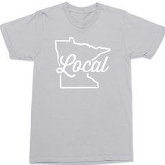 Minnesota Local T-Shirt SILVER