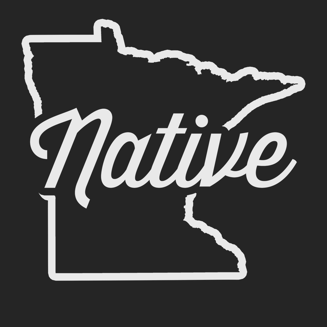 Minnesota Native T-Shirt BLACK