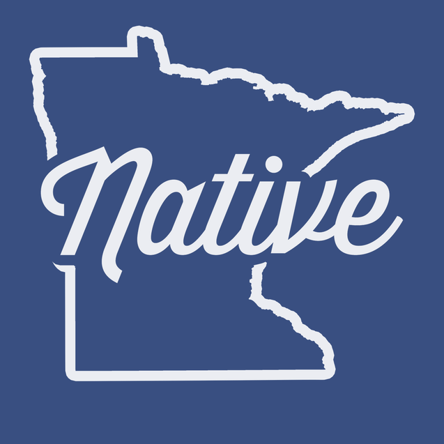 Minnesota Native T-Shirt BLUE