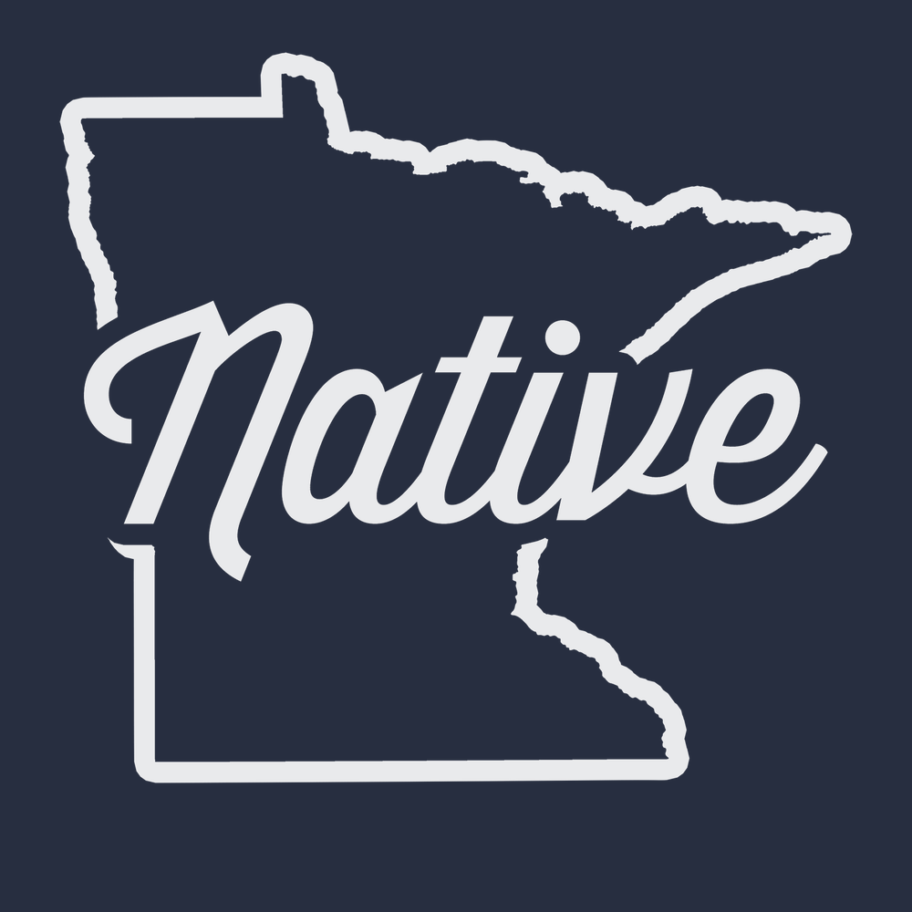 Minnesota Native T-Shirt NAVY
