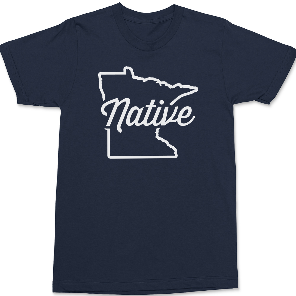 Minnesota Native T-Shirt NAVY