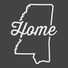 Mississippi Home T-Shirt CHARCOAL