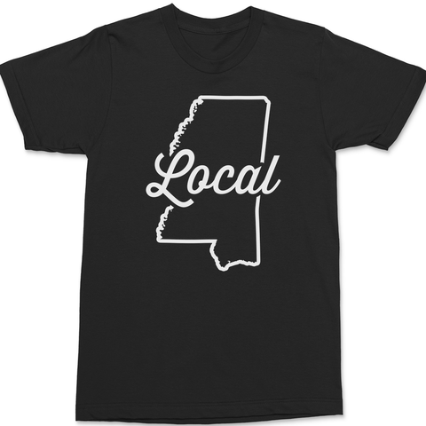 Mississippi Local T-Shirt BLACK