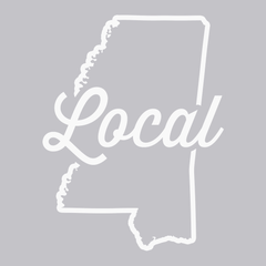 Mississippi Local T-Shirt SILVER