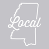 Mississippi Local T-Shirt SILVER