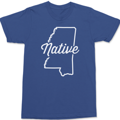 Mississippi Native T-Shirt BLUE