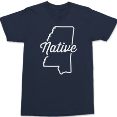 Mississippi Native T-Shirt NAVY