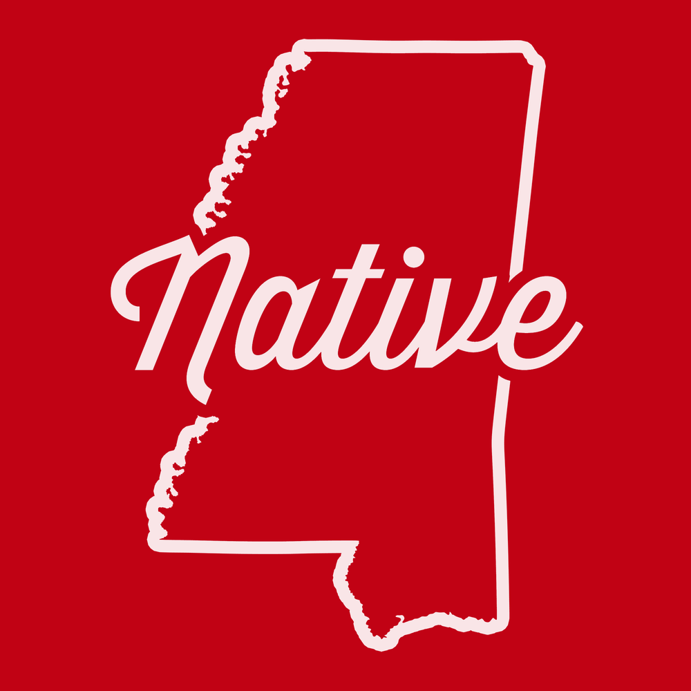Mississippi Native T-Shirt RED