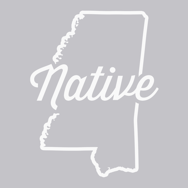 Mississippi Native T-Shirt SILVER