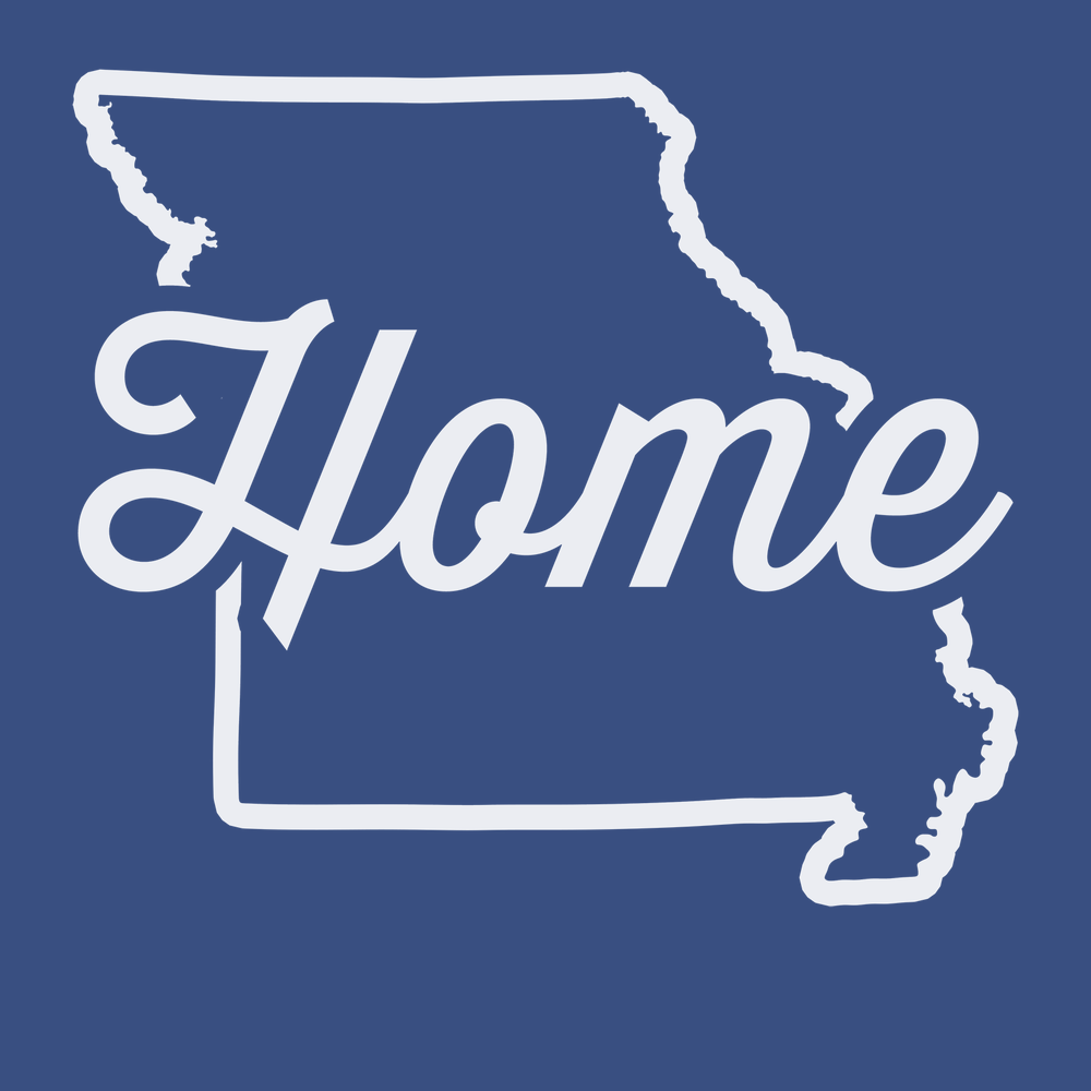 Missouri Home T-Shirt BLUE