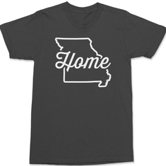 Missouri Home T-Shirt CHARCOAL