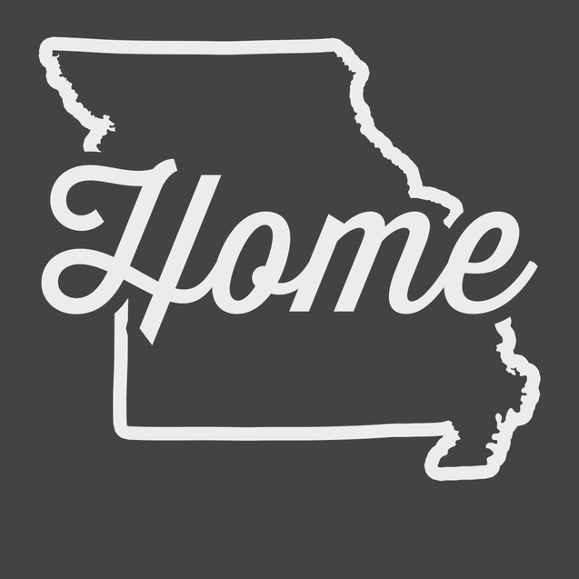 Missouri Home T-Shirt CHARCOAL