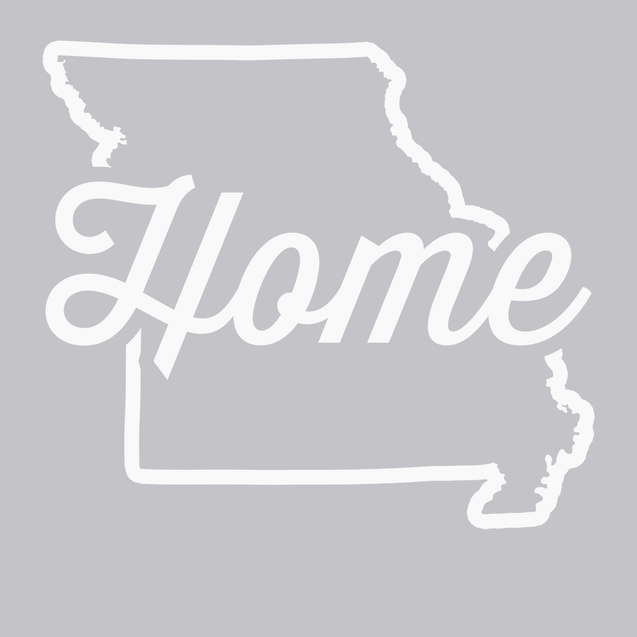 Missouri Home T-Shirt SILVER