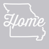 Missouri Home T-Shirt SILVER