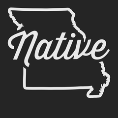Missouri Native T-Shirt BLACK