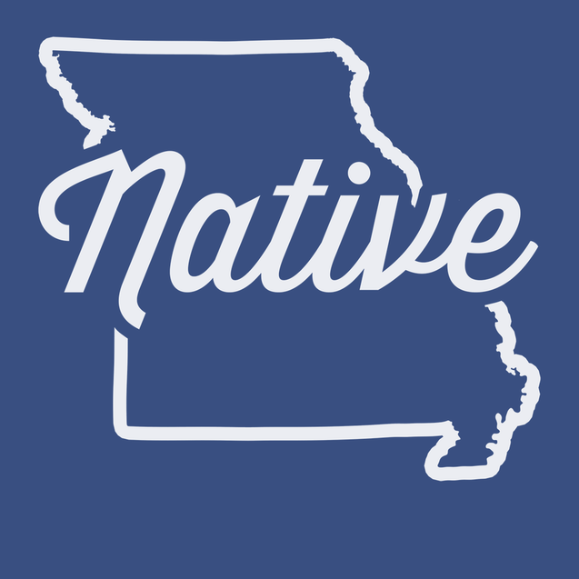 Missouri Native T-Shirt BLUE