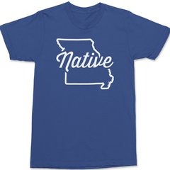 Missouri Native T-Shirt BLUE