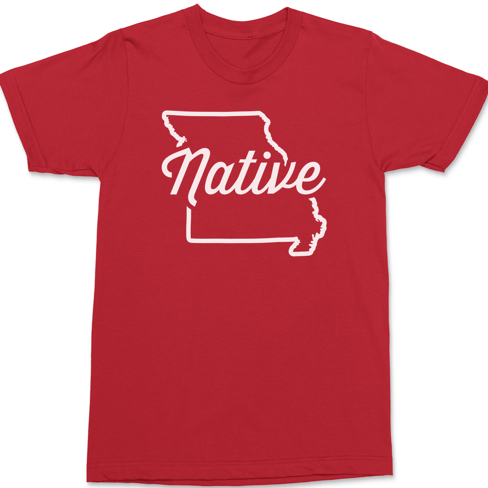 Missouri Native T-Shirt RED