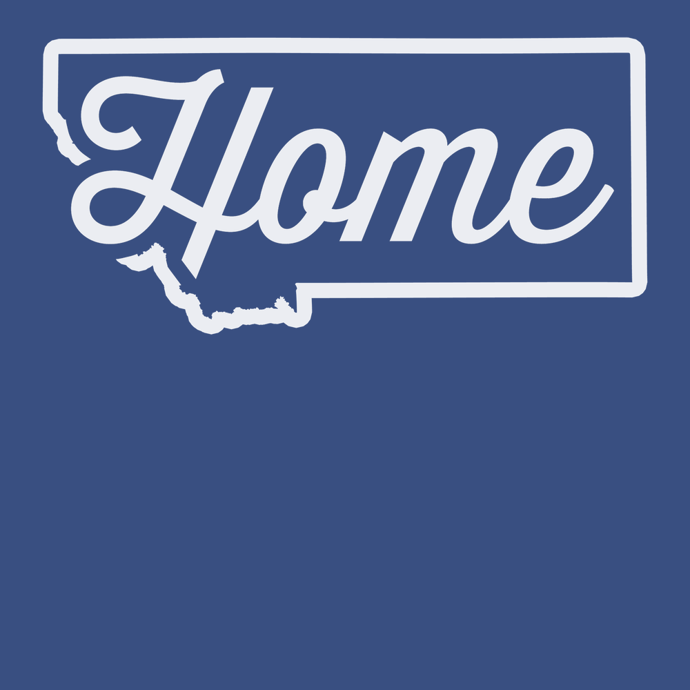 Montana Home T-Shirt BLUE