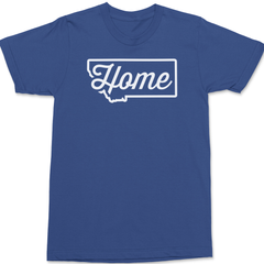 Montana Home T-Shirt BLUE