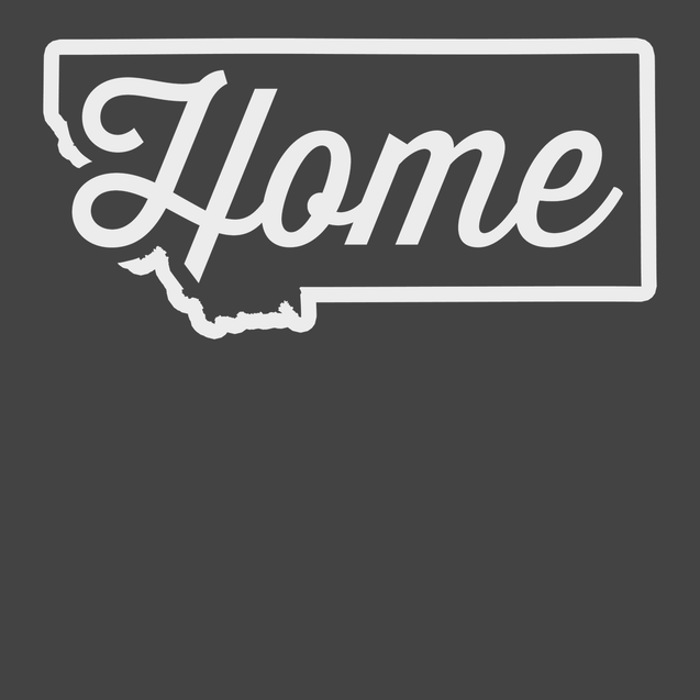 Montana Home T-Shirt CHARCOAL