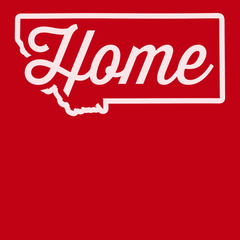 Montana Home T-Shirt RED