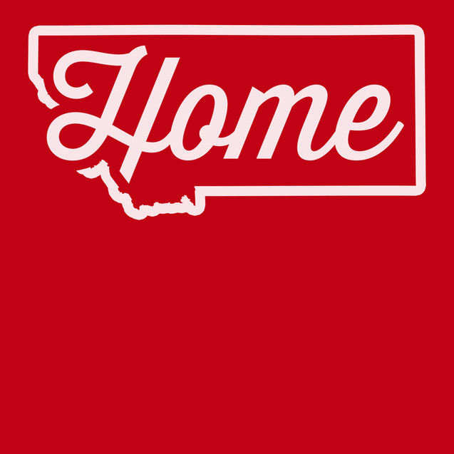 Montana Home T-Shirt RED