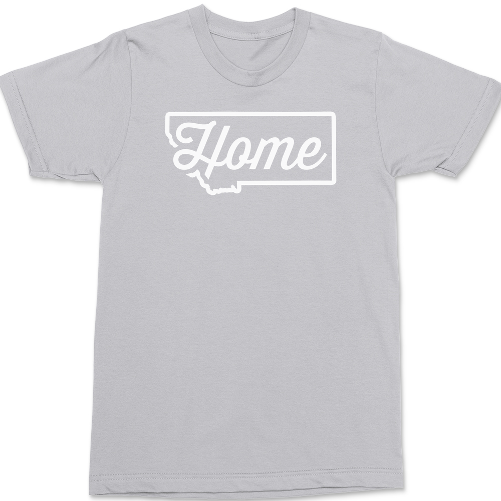 Montana Home T-Shirt SILVER