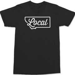 Montana Local T-Shirt BLACK