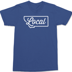 Montana Local T-Shirt BLUE