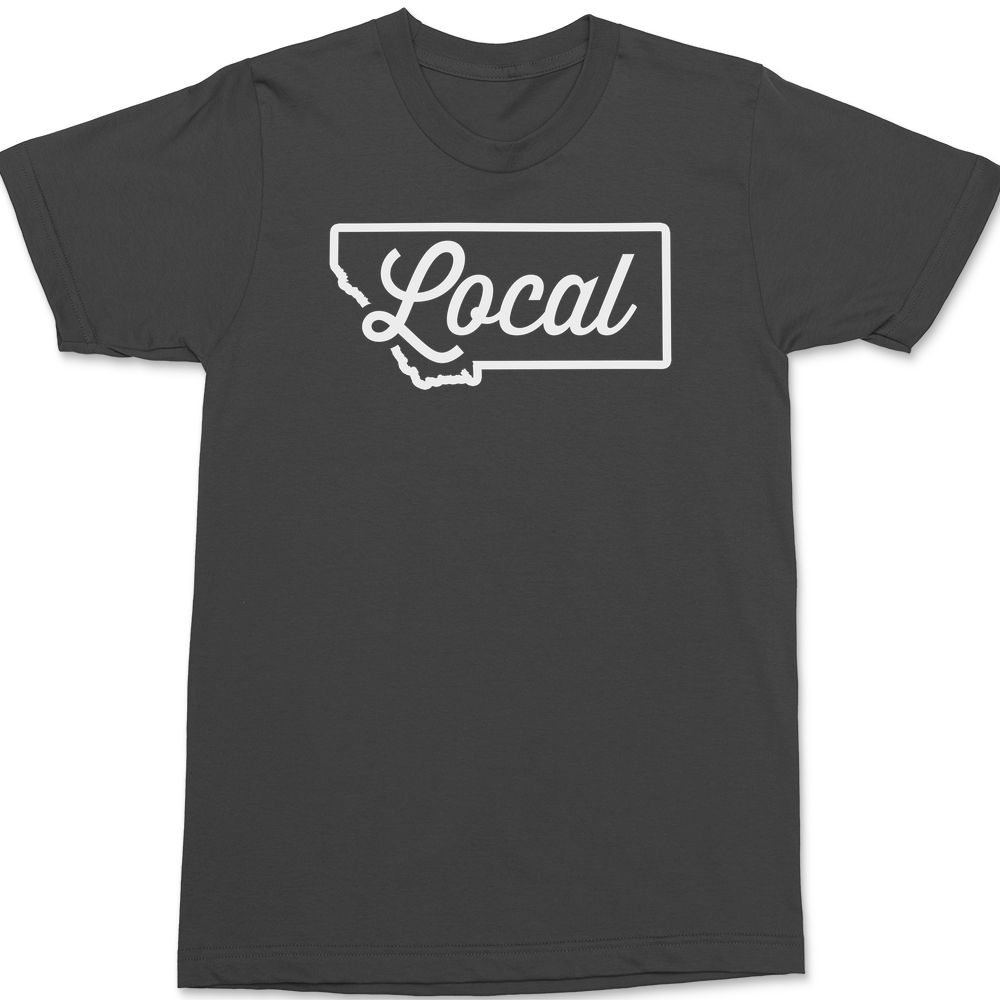 Montana Local T-Shirt CHARCOAL