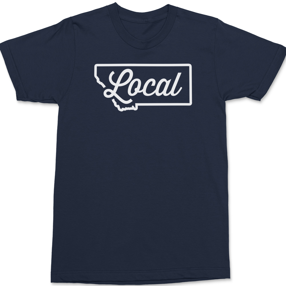 Montana Local T-Shirt NAVY