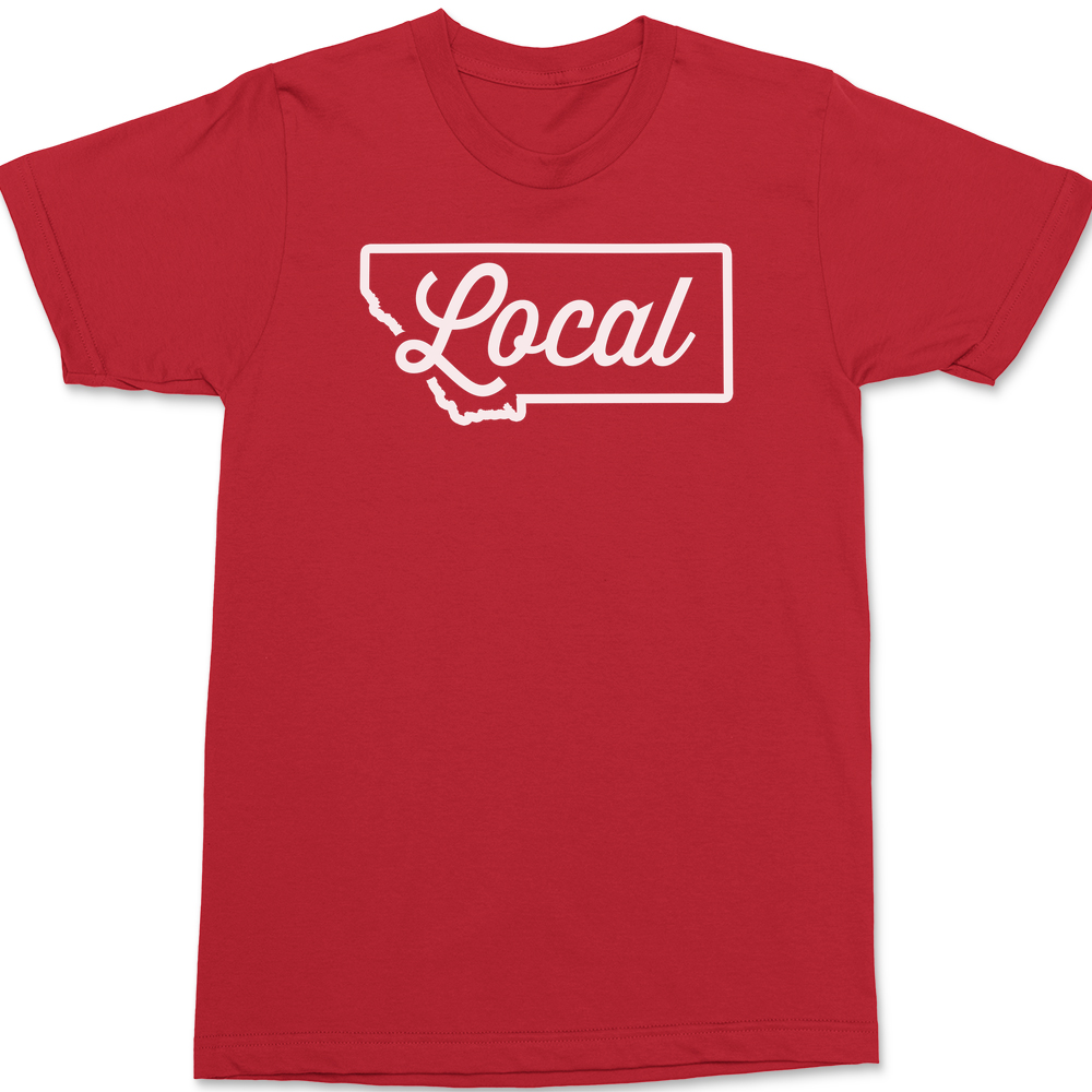Montana Local T-Shirt RED