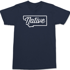 Montana Native T-Shirt NAVY