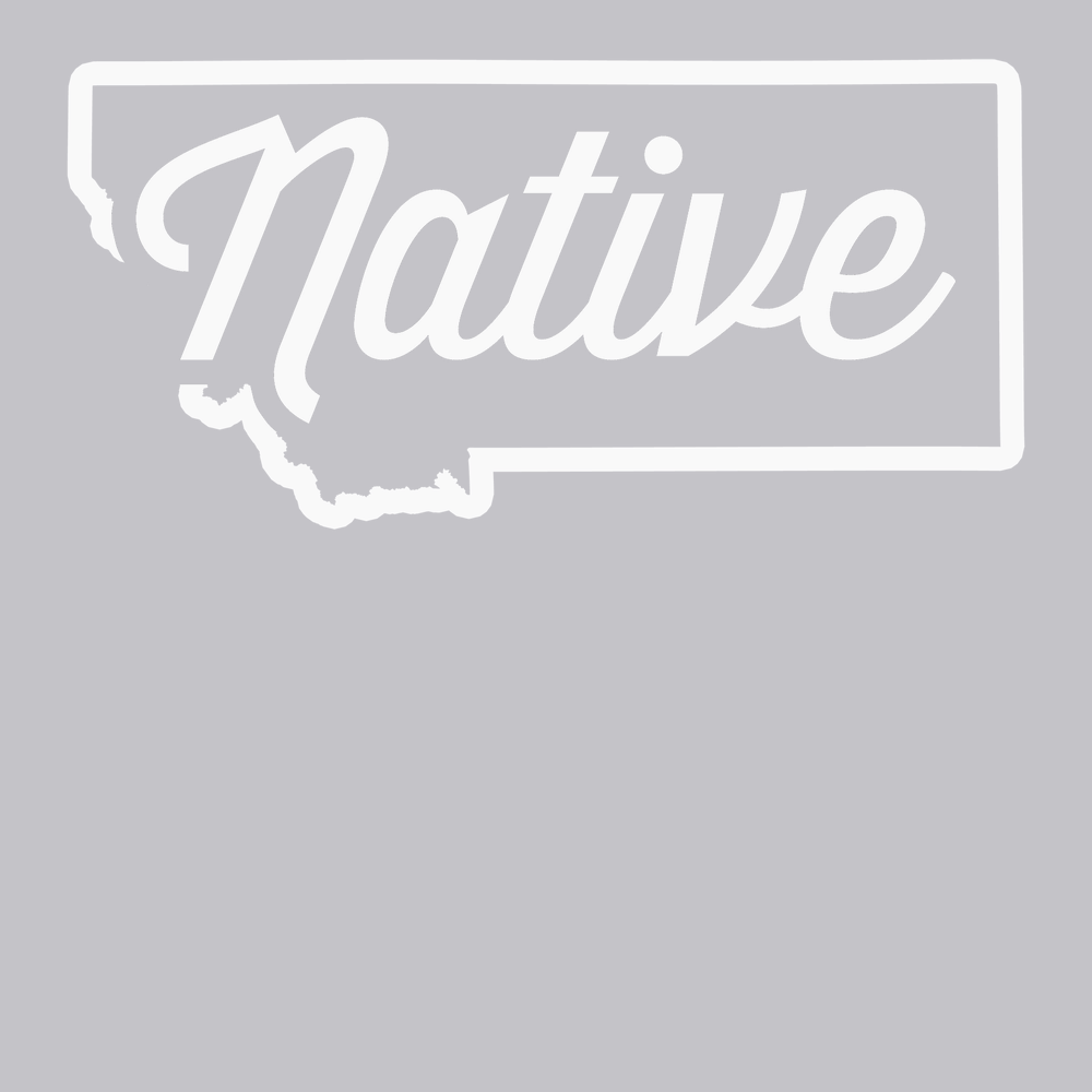 Montana Native T-Shirt SILVER