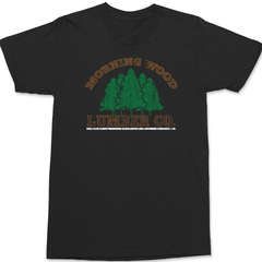 Morning Wood Lumber Co T-Shirt BLACK