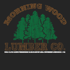 Morning Wood Lumber Co T-Shirt BLACK