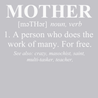 Mother Defined T-Shirt SILVER