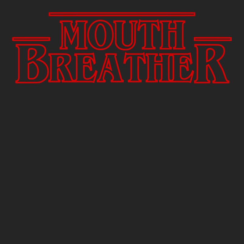 Mouth Breather T-Shirt BLACK