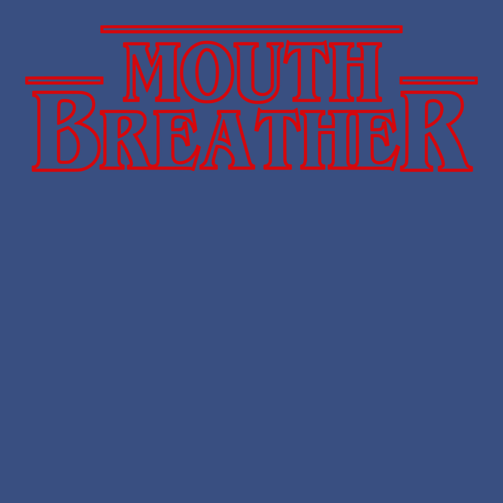 Mouth Breather T-Shirt BLUE