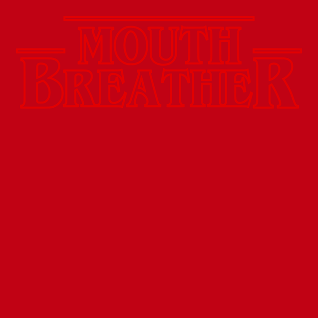 Mouth Breather T-Shirt RED