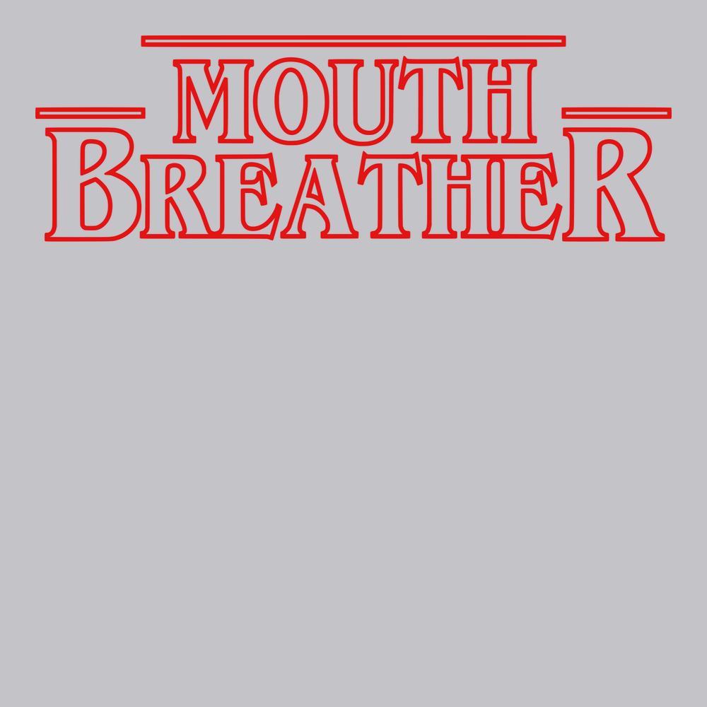 Mouth Breather T-Shirt SILVER