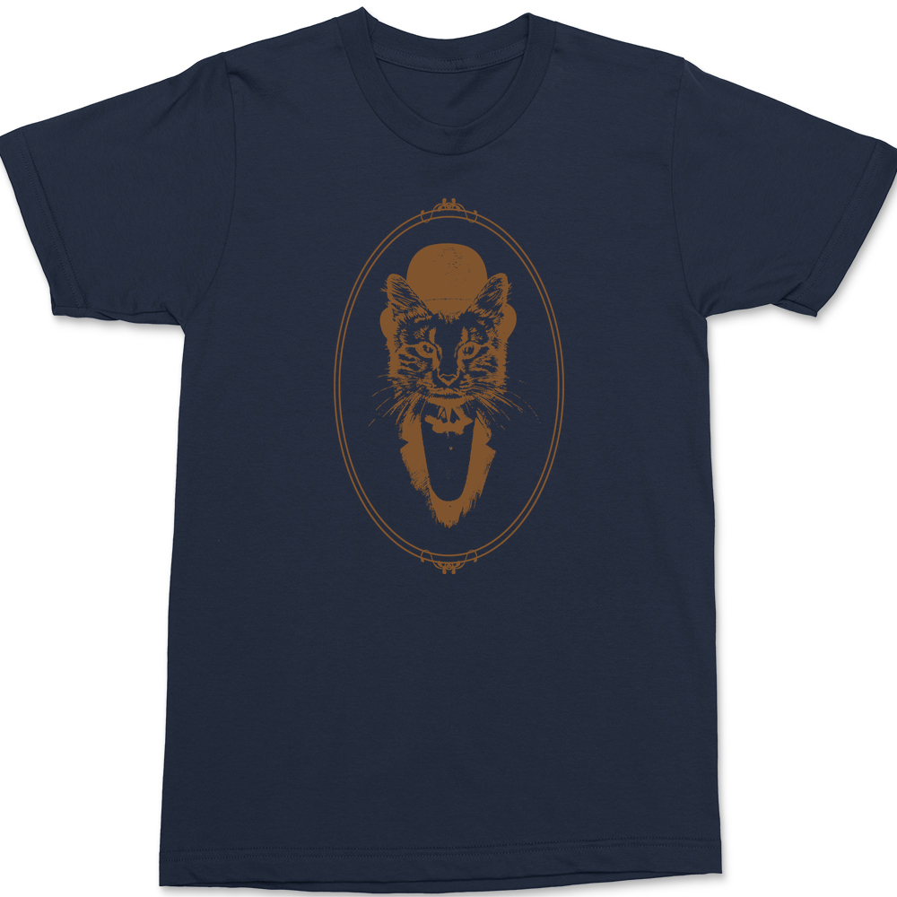 Mr Fancy Cat T-Shirt NAVY