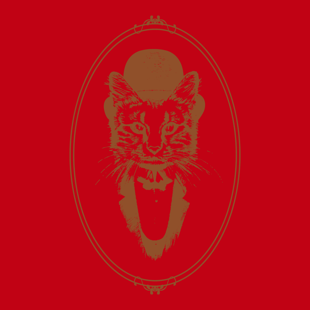 Mr Fancy Cat T-Shirt RED