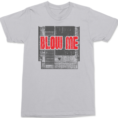 NES Blow Me T-Shirt SILVER