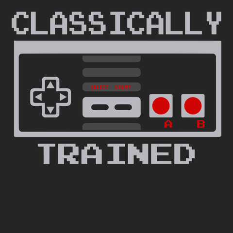 NES Classically Trained T-Shirt BLACK