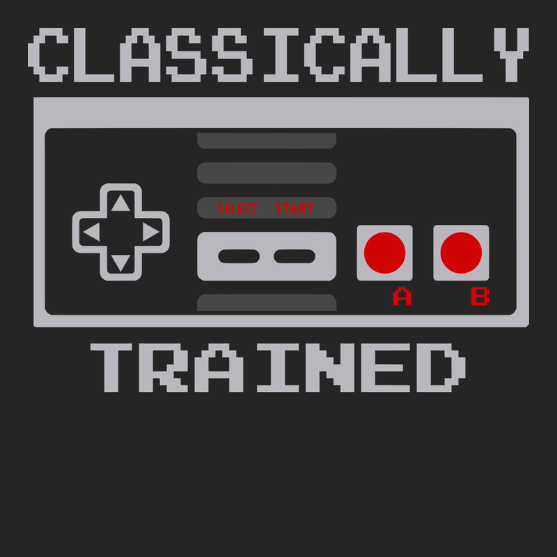 NES Classically Trained T-Shirt BLACK